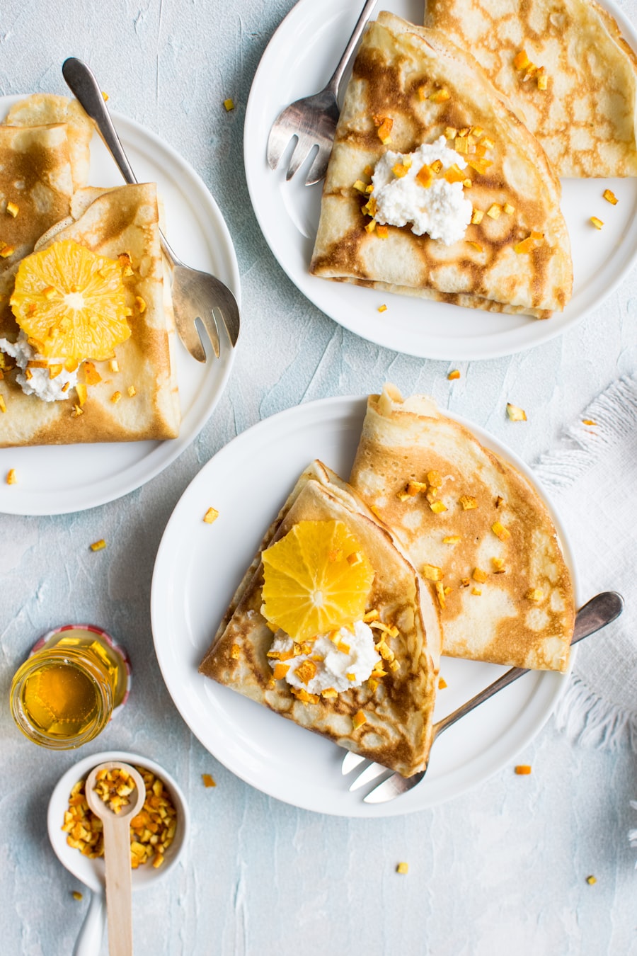 Thai Tea Mille Crepes